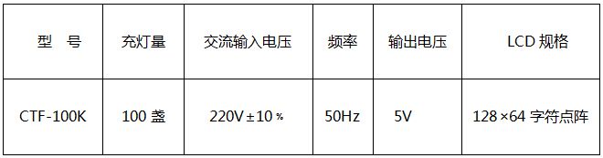 矿灯充电柜技术参数